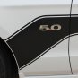 FLIGHT Center Hood Hockey Stripes 3M Vinyl Decals Graphic 2013 Ford Mustang FD4