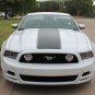 FLIGHT Center Hood Hockey Stripes 3M Vinyl Decals Graphic 2013 Ford Mustang FD4