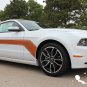 FLIGHT Center Hood Hockey Stripes 3M Vinyl Decals Graphic 2013 Ford Mustang FD4