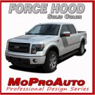 Ford F-150 FORCE Hood Solid Color Decals Stripes 2009 / 3M Vinyl Graphics - Q22