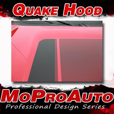 2012 Ford F-150 QUAKE HOOD Tremor Style Decals Stripes 3M Vinyl Graphics FD74