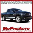 2014 Dodge Ram Lower Rocker Panel Vinyl Graphics Decals / 3M Pro Stripes T40