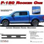 2015-2016 F-150 Lower ROCKER ONE Side Panel Solid Decals Stripes Vinyl Graphics