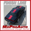2011 Dodge Challenger / Center WIDE RALLY Racing Stripes Decals 3M Graphics RT5