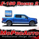 2015 2016 2017 2018 F-150 Lower ROCKER TWO Side Door Decals Stripe Vinyl Graphic