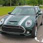 2016 2017 2018 Mini Cooper CLUBMAN HOOD Dual Stripes Vinyl Graphic Decal Kit