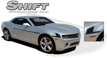 Shift Reverse Hockey Side Vinyl Stripes Graphics Decals 3M Pro 2010-2013 Camaro