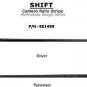 Shift Reverse Hockey Side Vinyl Stripes Graphics Decals 3M Pro 2010-2013 Camaro