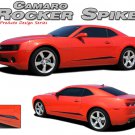 Lower Rocker Panel Spikes Spears Side Door Stripe Graphic Decal 2010-2013 Camaro