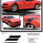 Chevy Camaro 2014-2015 Double Bar Hood Hash Lemans Stripe Decal 3M Vinyl Graphic