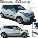 Solid Upper Door Body Side Stripe Vinyl Graphic Decal for Kia Soul by MoProAuto