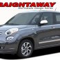 2014-2016 Fiat 500L Side Upper Body Panel Strobe Vinyl Stripes Decals Graphics