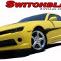 2010-2015 Camaro Blade Hood Spike Side Spear 3M Vinyl Decals Stripes Graphic
