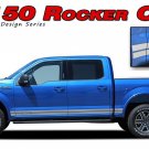 2015-2018 Rocker One F-150 Lower Side Panel Solid Decals Stripes Vinyl Graphics