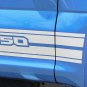 2015-2018 Rocker Two F-150 Lower Side Panel Solid Decals Stripes Vinyl Graphics