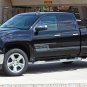 2014-2018 Shadow Chevy Silverado 3M Vinyl Lower Side Door Stripes Decal Graphics