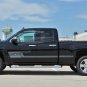 2014-2018 Shadow Chevy Silverado 3M Vinyl Lower Side Door Stripes Decal Graphics
