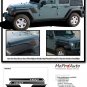 2008-2017 Jeep Wrangler RUNDOWN Stripe Decals Graphic 3M Pro Series Vinyl PD2825
