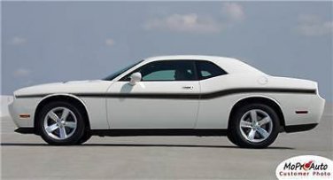 2008-2017 Dodge Challenger BELTLINE SXT R/T SE Decals Vinyl Racing Stripe 3M Pro