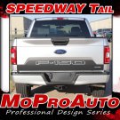 SW TAILGATE Blackout - Text Inlays Decals Ford F-150 Stripes Vinyl Graphics 2018