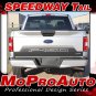 SW TAILGATE Blackout - Text Inlays Decals Ford F-150 Stripes Vinyl Graphics 2018