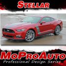 STELLAR Boss 302 Vinyl Graphics Door Stripe 3M Decals for 2016 Ford Mustang - B5