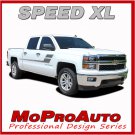 2014 GMC SIERRA SPEED XL 3M Pro Grade Vinyl Side Stripe Decals Graphic P02