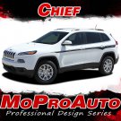 2016 2017 Jeep Cherokee Chief 3M Pro Vinyl Graphics Stripes Decals Lower Rockers