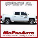 Chevy Silverado SPEED XL 3M Pro Grade Vinyl 2017 Side Stripe Decals Graphic BVQ