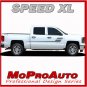 Chevy Silverado SPEED XL 3M Pro Grade Vinyl 2017 Side Stripe Decals Graphic BVQ
