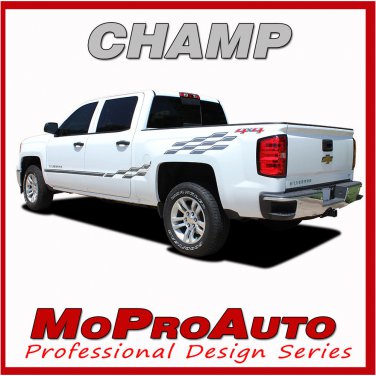 2018 Chevy Silverado 3M Pro CHAMP Grade Vinyl Side Stripes Decals Graphics KUJ