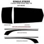 2012 Chevy - 3M Pro Grade Camaro WIDE Rally Racing Stripes Decals 3M* 288