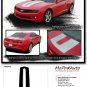 2014-2015 Chevy Camaro ENERGY 2 SEMA Hood Stripe Decal 3M Vinyl Graphic LS LT 3