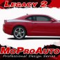 Chevy Camaro 2014 LEGACY 2 Upper Upper Body Stripe Decal 3M Vinyl Graphic LT 1