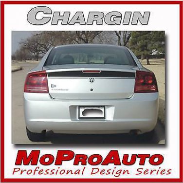 2009 Dodge Charger GRAPHICS STRIPES Rear Trunk 3M PRO Grade Vinyl Decals * 056