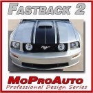 FASTBACK 2 BOSS Style 3M Pro Grade  Mustang GRAPHICS Stripes Decal 2006 669