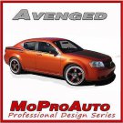 AVENGED Decals Stripes DODGE AVENGER Hood Side Graphics 2008 F2B
