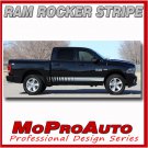 Dodge Ram Lower Rocker Panel Vinyl Graphics 2015 Decals / 3M Pro Stripes TW3