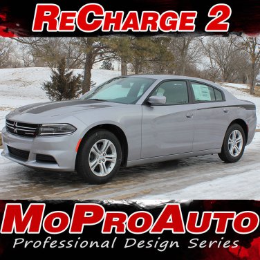 2016 2017 2018 RECHARGE Dodge Charger 3M Vinyl Graphics Hood Side Decals Stripes