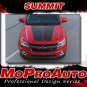 2018 Chevy Colorado SUMMIT Split Dual Hood Vinyl Graphic Stripe Decals 3M Pro C5