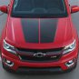 2018 Chevy Colorado SUMMIT Split Dual Hood Vinyl Graphic Stripe Decals 3M Pro C5