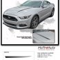 2015-2017 FADE SPIKE Ford Mustang Faded Hood Spears Stripe Vinyl Graphic Decal
