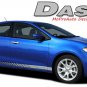 // DASH // 2016 Dodge Dart Lower Rocker Panel Side Stripes Decals Vinyl Graphics
