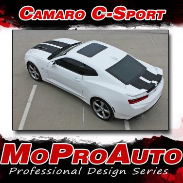 2016 Chevy Camaro Factory Style Racing Stripe 3M Vinyl Graphic C-SPORT Decal SS