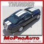 THUNDER 2013 Racing Rally Stripes Decals Graphics Pro 3M Vinyl RE Ford Mustang