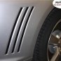 Gill Stripes Vinyl Side Quarter Vent Inserts Decals Graphics SS 2010-2013 Camaro