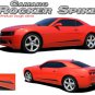 2011 Camaro Lower Door ROCKER SPIKE Side Stripes Graphics Decals - 3M Vinyl 200