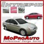 INTREPID Vinyl GRAPHIC Decals FORD FOCUS -Pro Vinyl Pin Striping 008