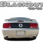Rear Vinyl Trunk Blackout Decal 3M Premium Grade Graphic 2005-2009 Ford Mustang