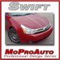 SWIFT Ford Focus Hood Graphics Decals Stripes Tat 2008 - Professional Vinyl 387